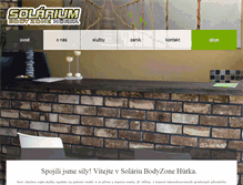 Tablet Screenshot of bodyzonehurka.cz